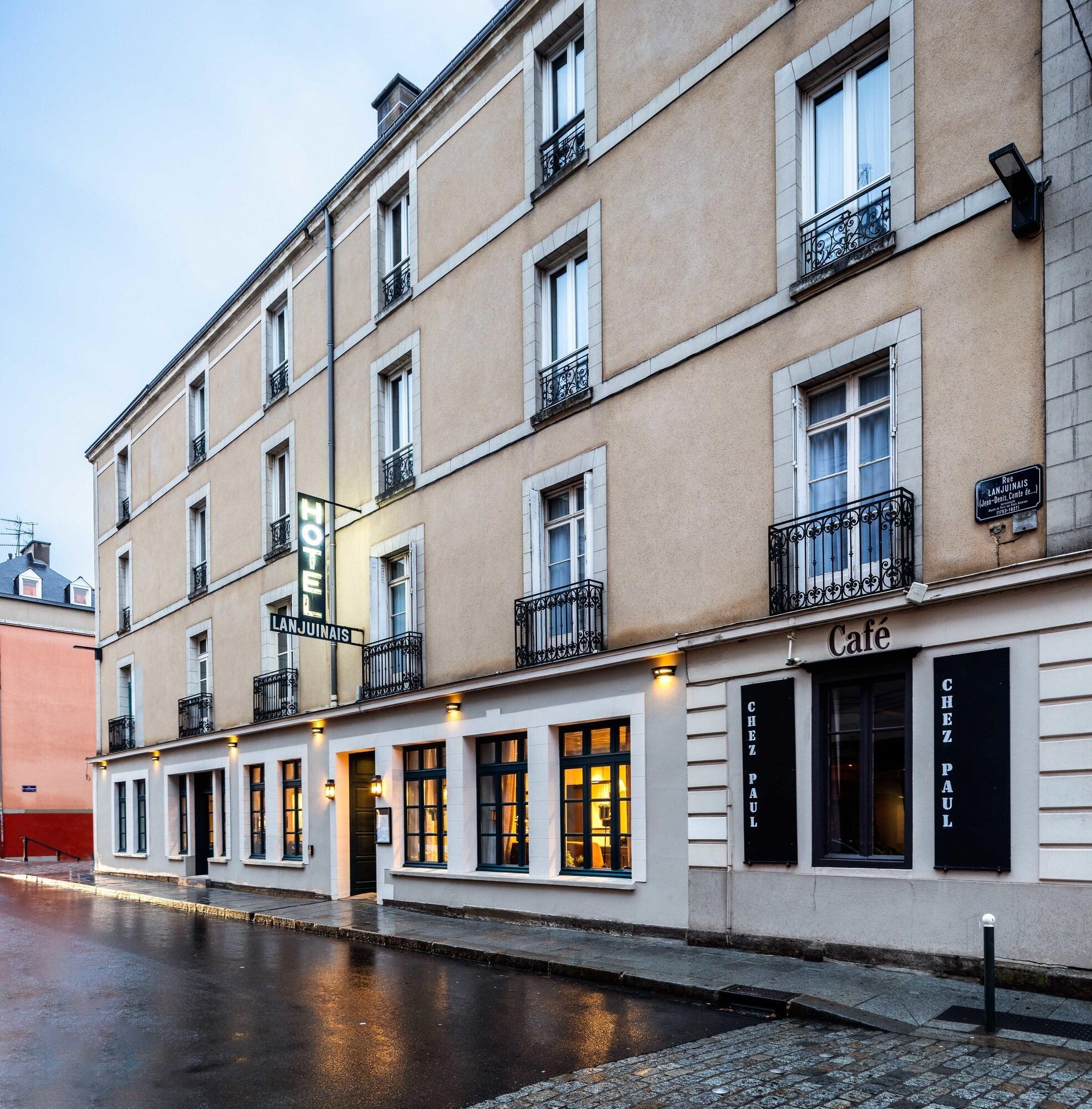 Hotel Lanjuinais Рен Екстериор снимка